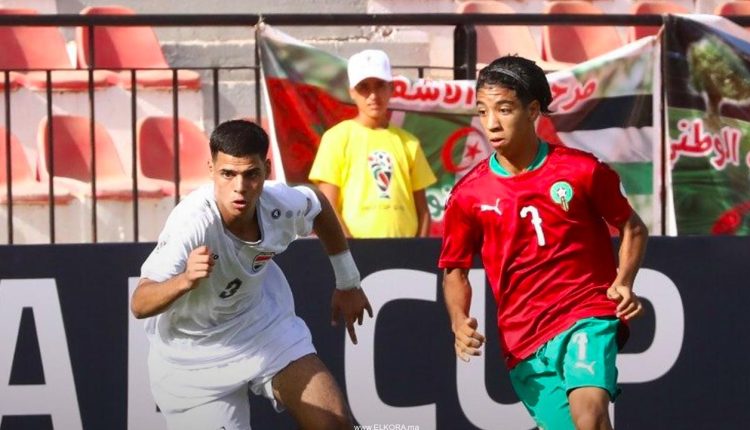 منتخب الفتيان يدشن كأس العرب بهزيمة أمام العراق