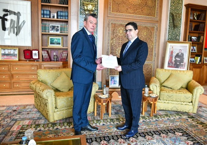 لقاء بين ناصر بوريطة وسفير أوكرانيا