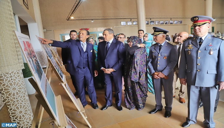 افتتاح معرض صور " زيارة جلالة الملك محمد السادس للأقاليم الجنوبية"