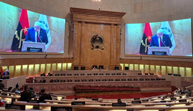 البرلماني الدولي. مباحثات مغربية مع رئيس الجمعية الوطنية الانتقالية للغابون