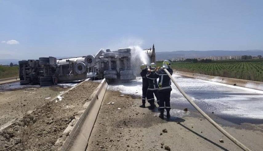 مروع. تفحم 5 أشخاص إثر حادث سير مأساوي في الجزائر