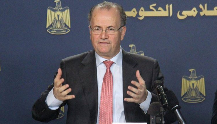 رئيس الوزراء وزير الخارجية الفلسطيني محمد مصطفى