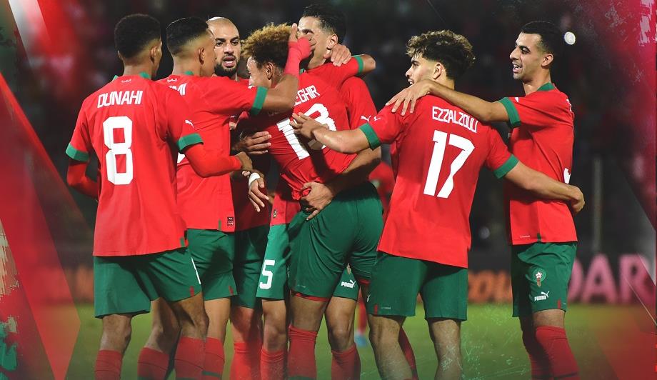 المنتخب المغربي يفوز على نظيره لإفريقيا الوسطى