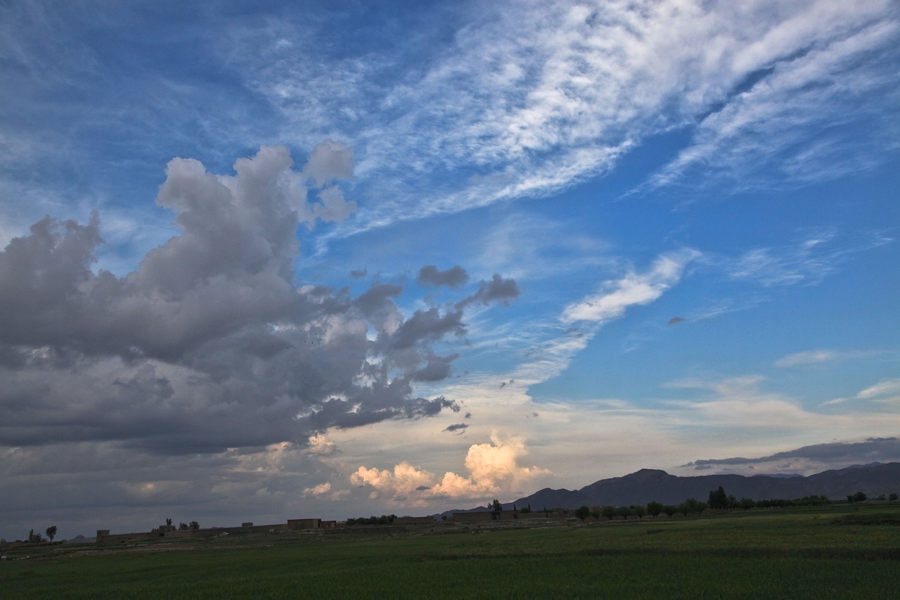 cirrus clouds, sky, clouds