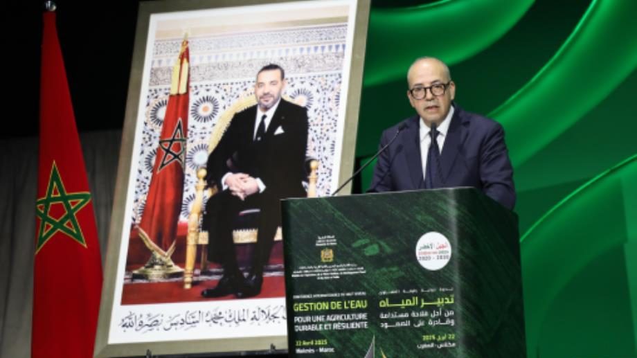 وزير الفلاحة والصيد البحري والتنمية القروية والمياه والغابات، أحمد البواري