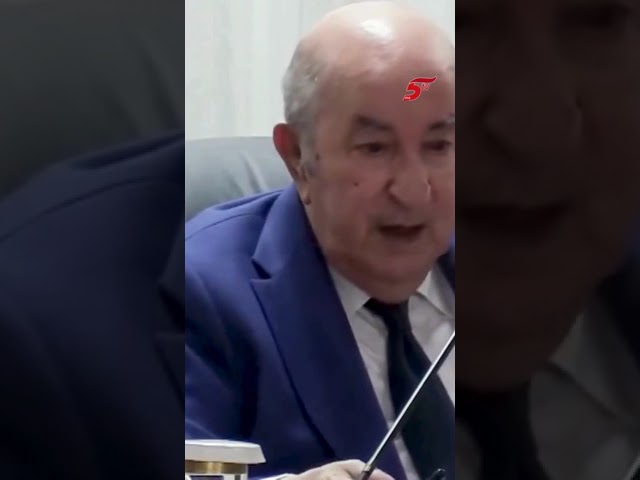 الرئيس الجزائري، عبد المجيد تبون
