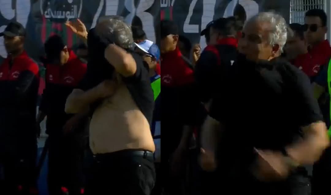 البنزرتي ينفجر غضبًا ويخلع قميصه احتجاجًا على الكزاز!